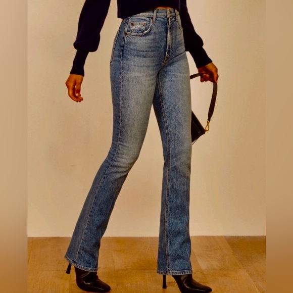 Reformation Denim - REFORMATION PEYTON HIGH RISE BOOTCUT JEANS SIZE 26